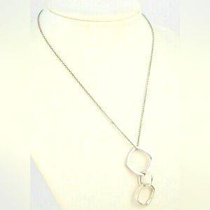 Tiffany & Co Gehry Triple Torque Drop Dangle Dangling Necklace Pendant Gift Art